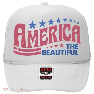 America The Beautiful Vintage Hat