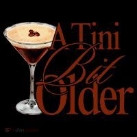 A Tini Bit Older Espresso Martini Birthday A Tiny Bit Older Kids Colorblock Raglan Jersey thumb 2