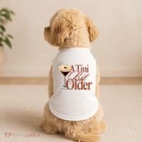 A Tini Bit Older Espresso Martini Birthday A Tiny Bit Older Doggie Tank thumb 2