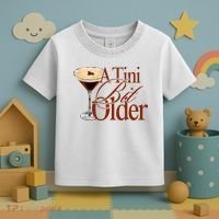 A Tini Bit Older Espresso Martini Birthday A Tiny Bit Older Toddler T-Shirt thumb 3