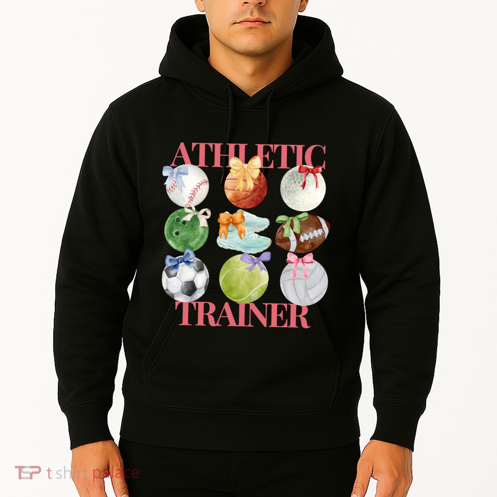 Athletic Trainer Bow Sports Hoodie