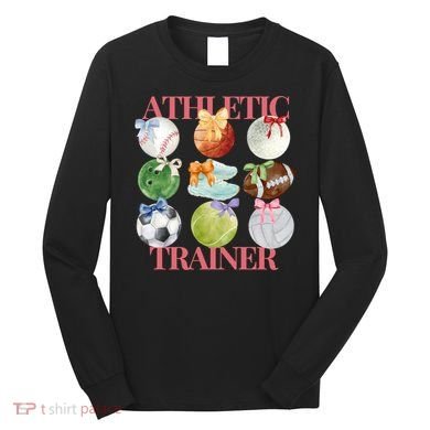 Athletic Trainer Bow Sports Long Sleeve Shirt