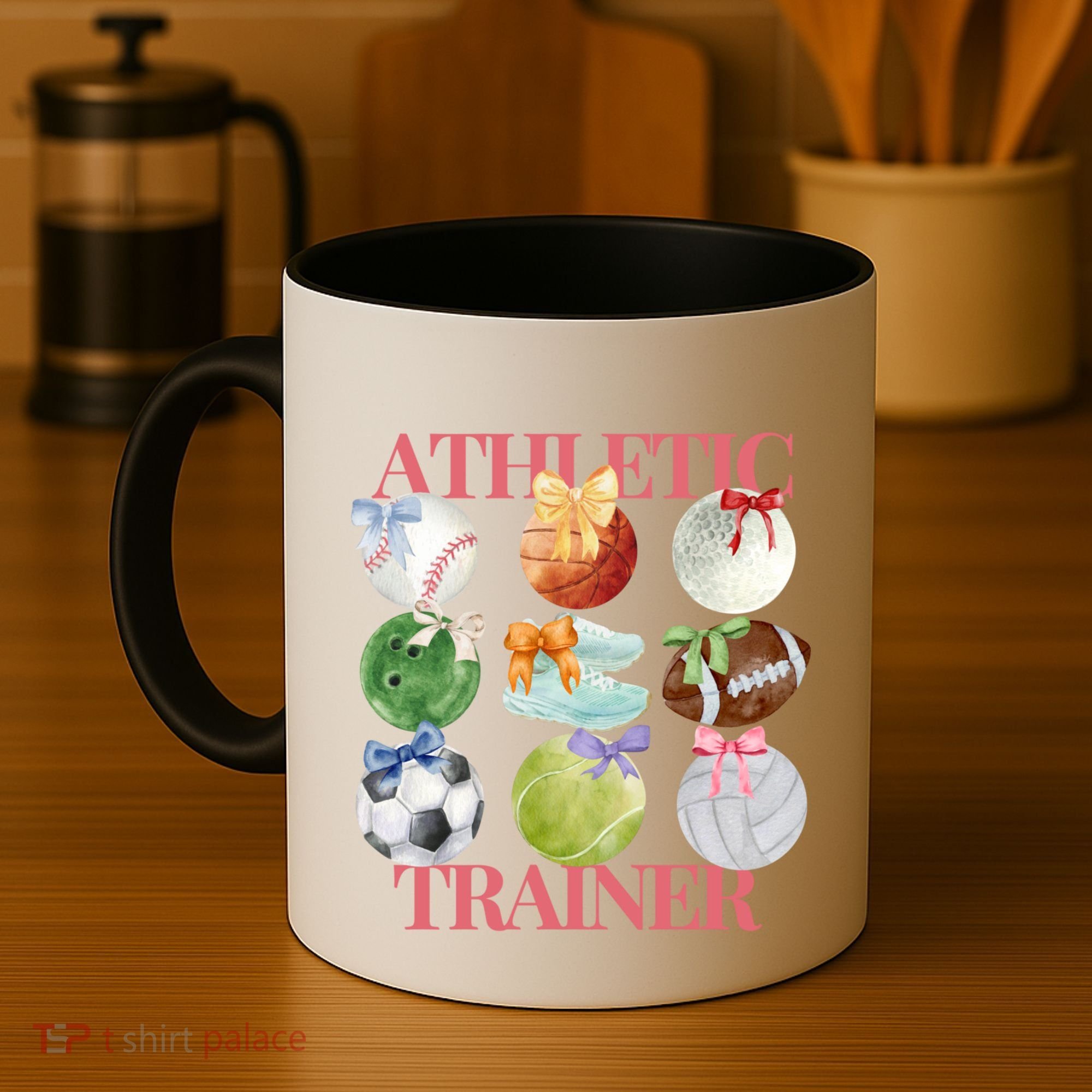 Athletic Trainer Bow Sports Coffee Mug