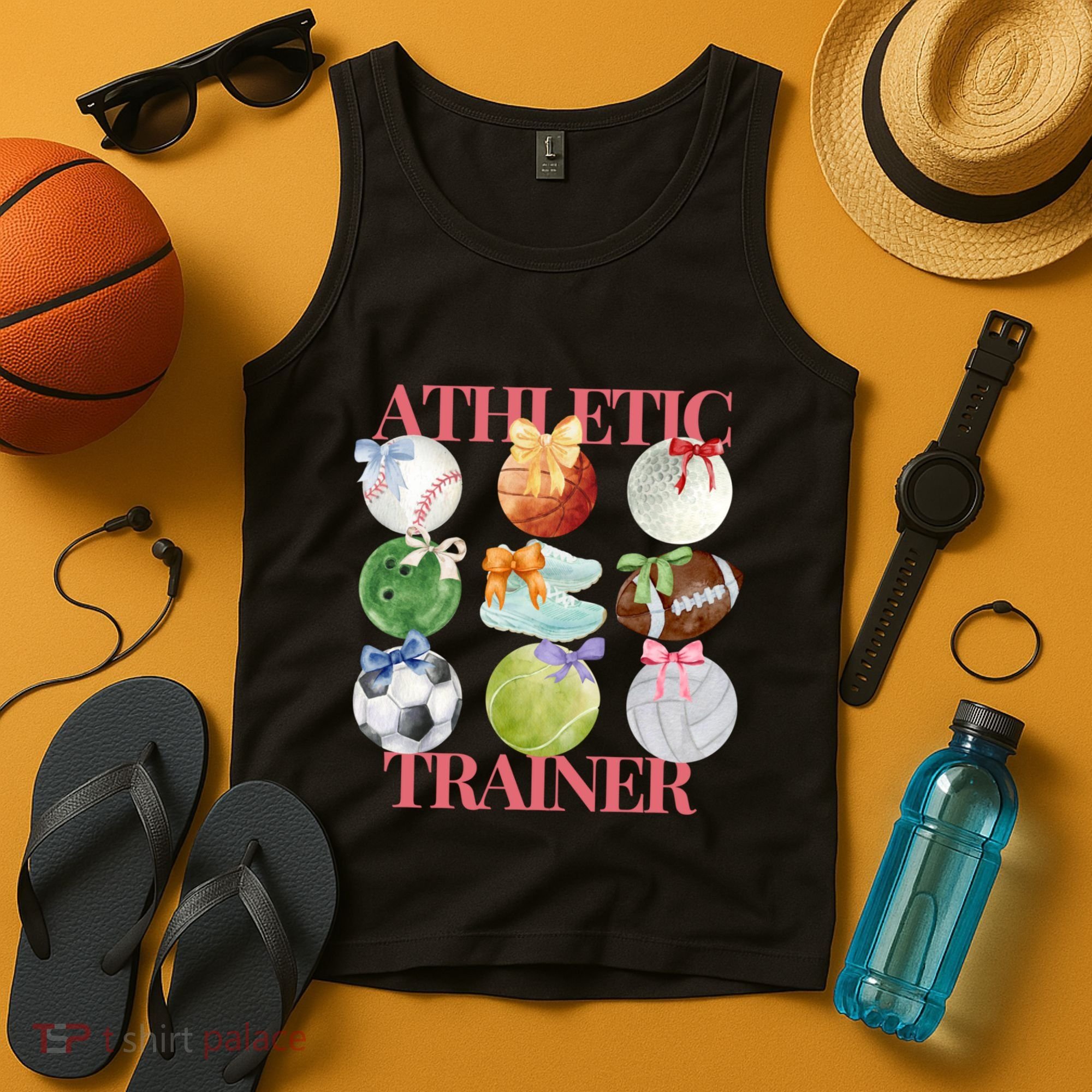 Athletic Trainer Bow Sports Tank Top