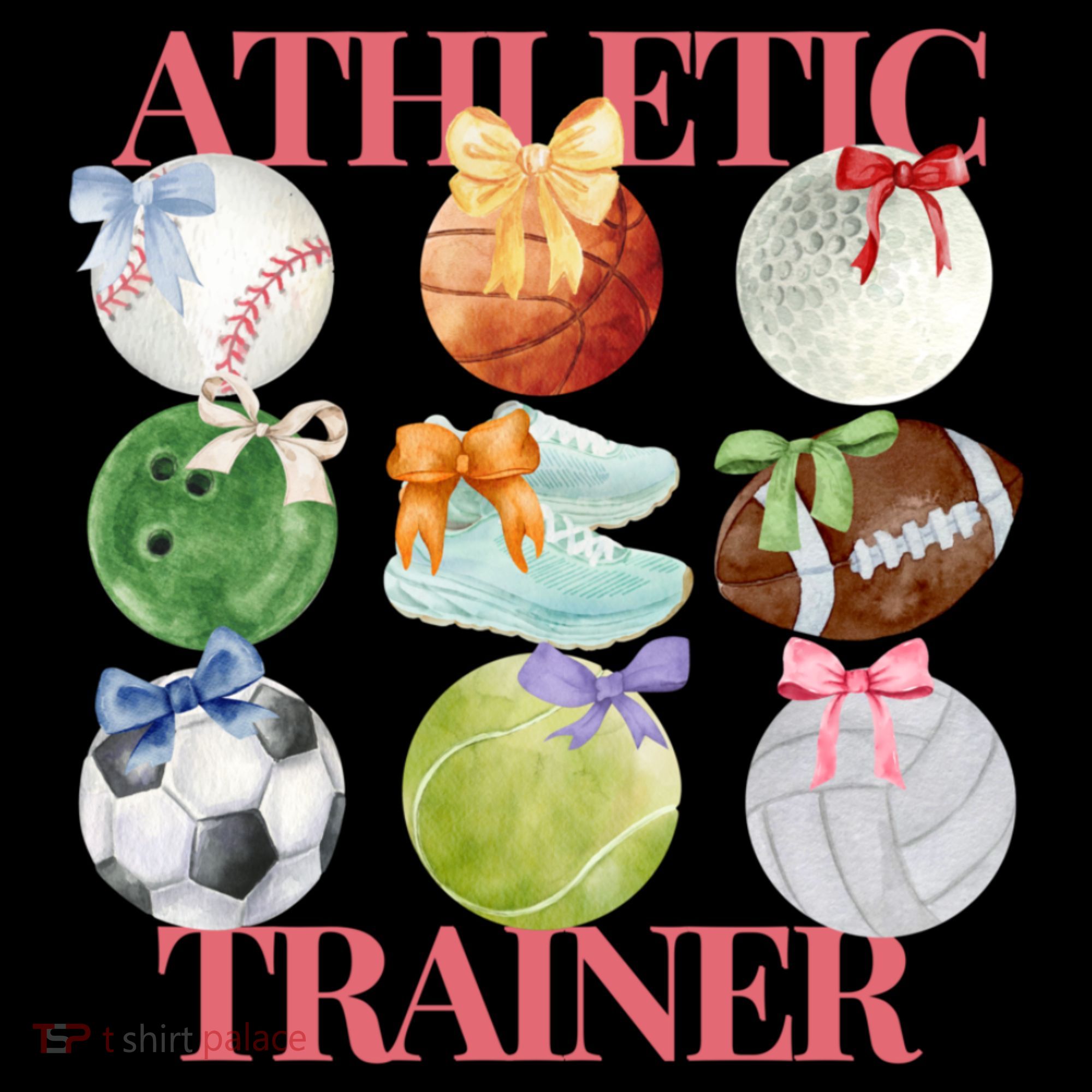 Athletic Trainer Bow Sports Tank Top