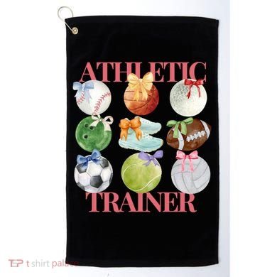 Athletic Trainer Bow Sports Golf Towel