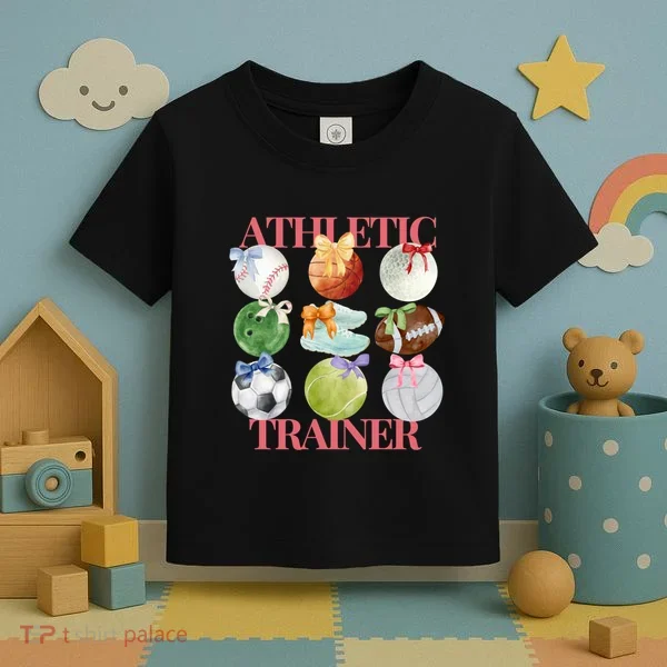 Athletic Trainer Bow Sports Toddler T-Shirt