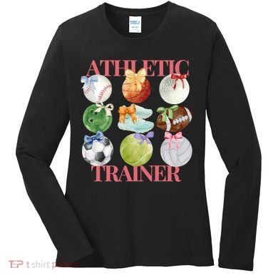 Athletic Trainer Bow Sports Women's Long Sleeve Shirt