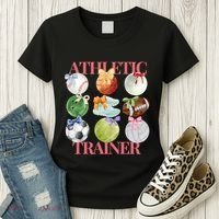 Athletic Trainer Bow Sports Women's T-Shirt thumb 3