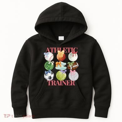 Athletic Trainer Bow Sports Kids Hoodie