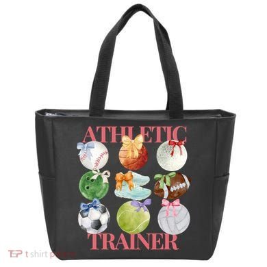 Athletic Trainer Bow Sports Tote Bag