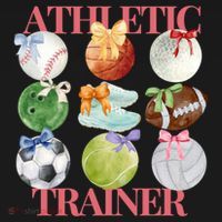 Athletic Trainer Bow Sports Tote Bag thumb 4