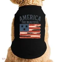 America The Beautiful Doggie Tank thumb 0