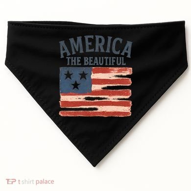 America The Beautiful USA-Made Doggie Bandana