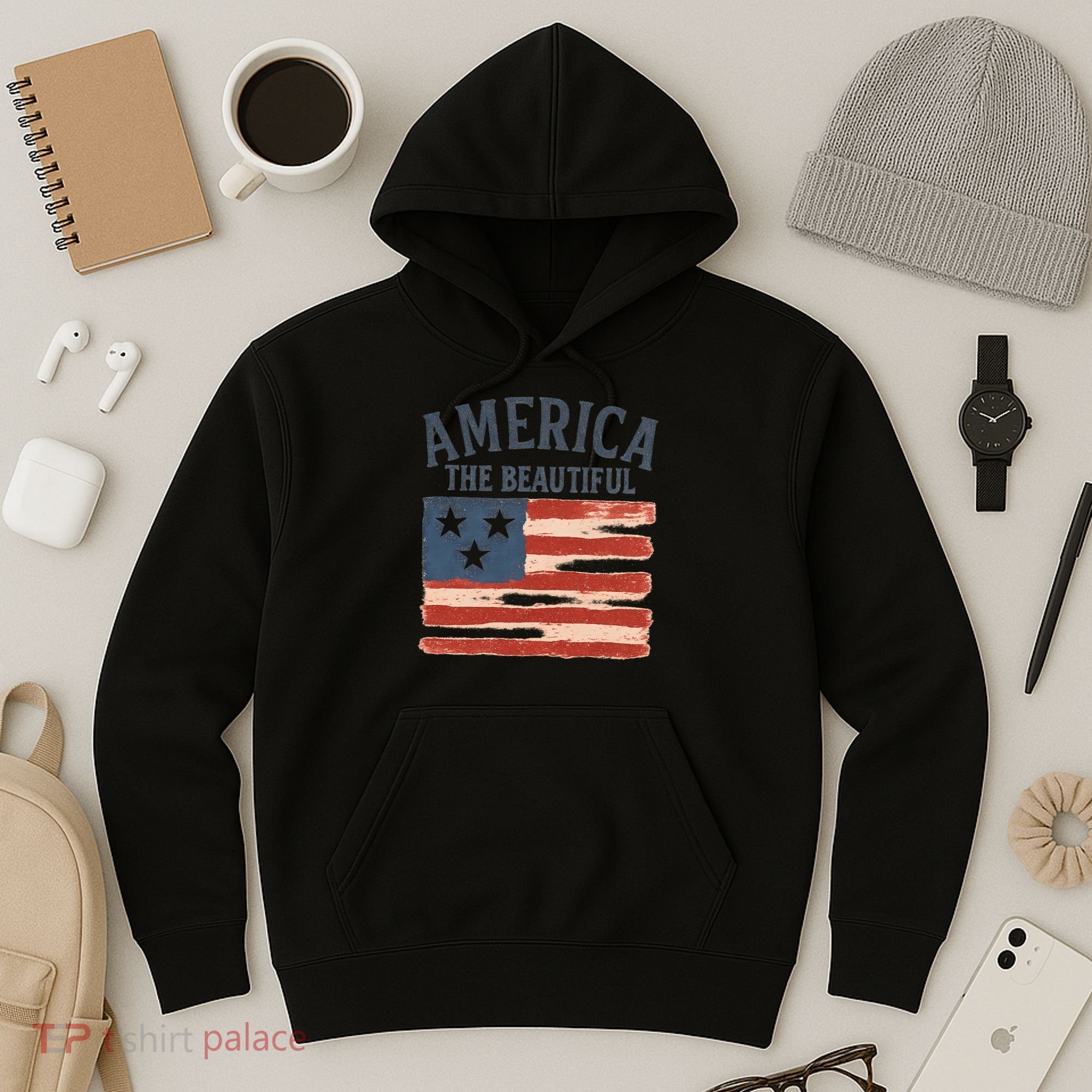 America The Beautiful Hoodie