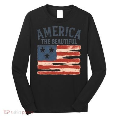 America The Beautiful Long Sleeve Shirt