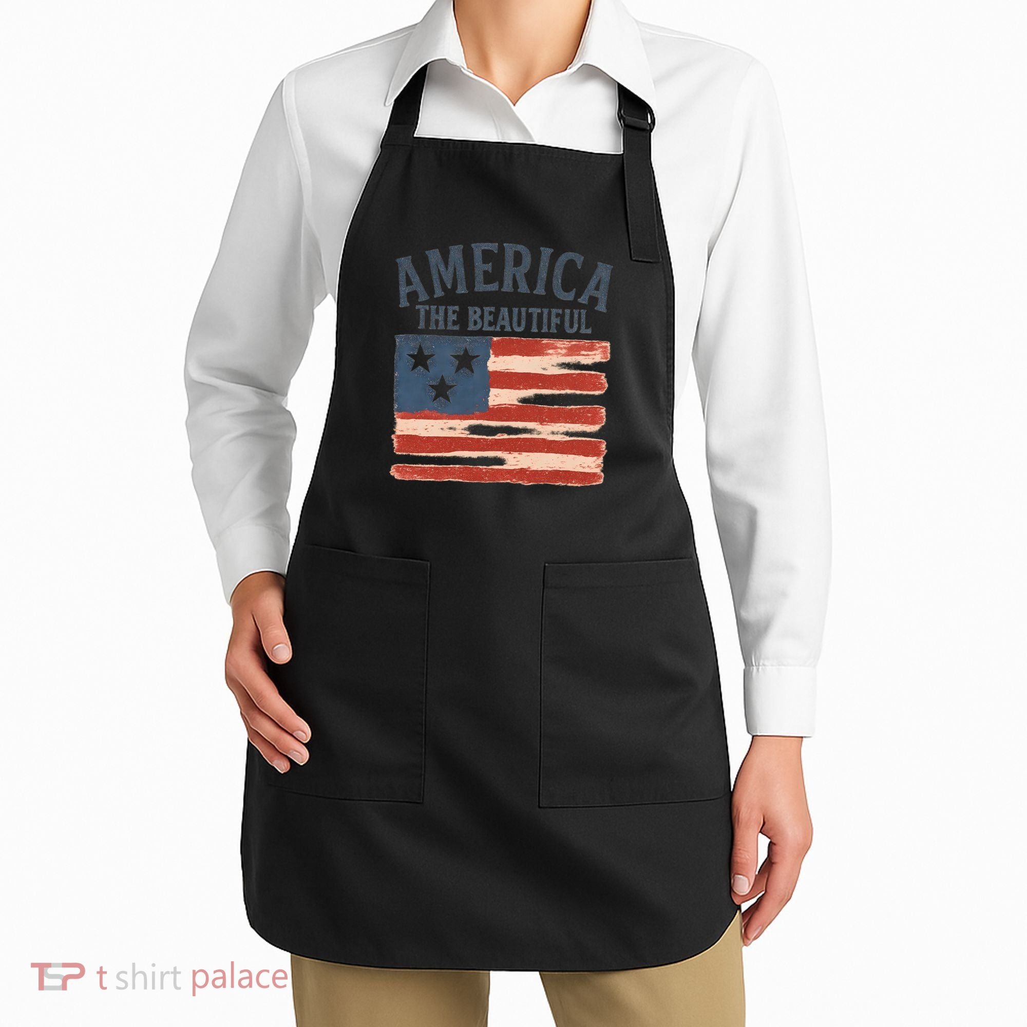 America The Beautiful Apron