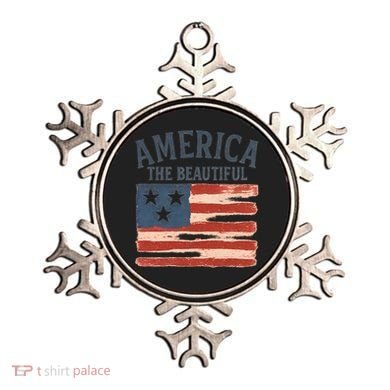 America The Beautiful Ornament