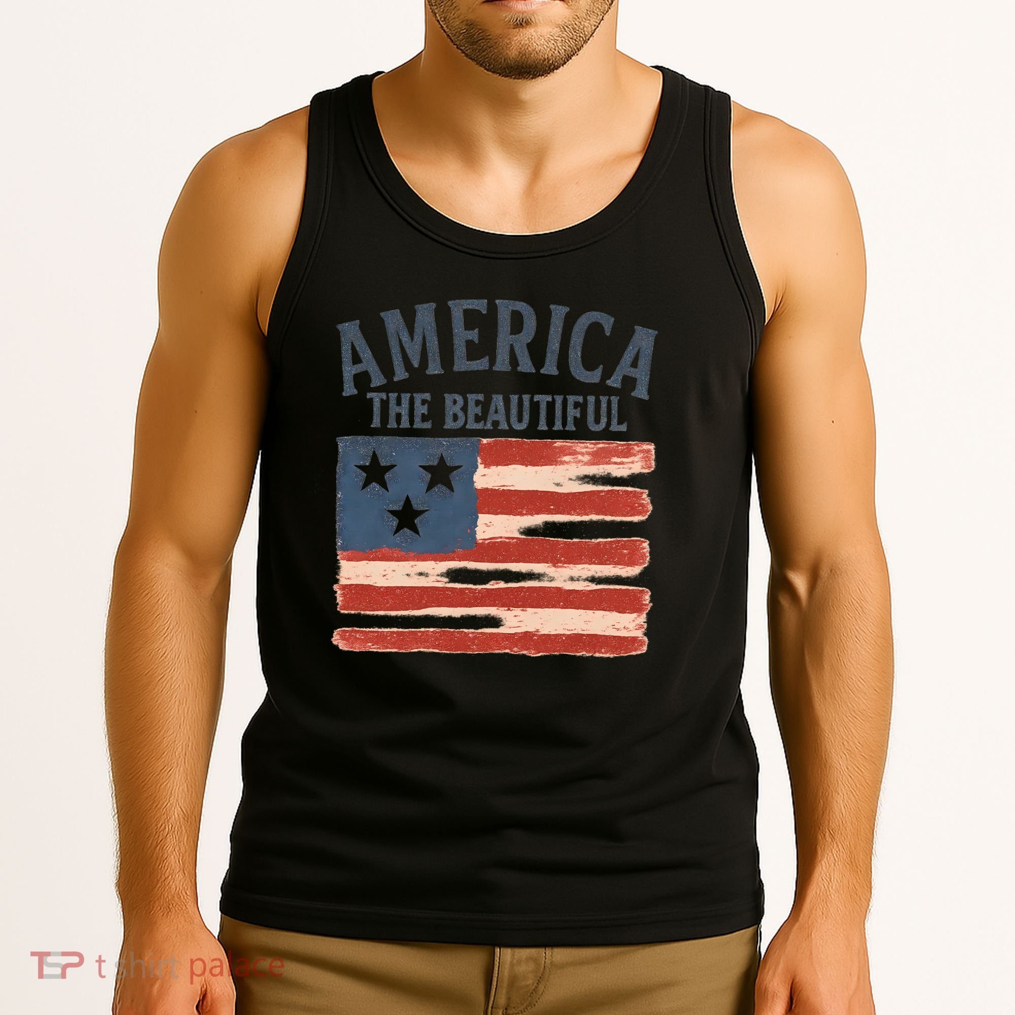 America The Beautiful Tank Top