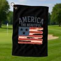 America The Beautiful Golf Towel thumb 1
