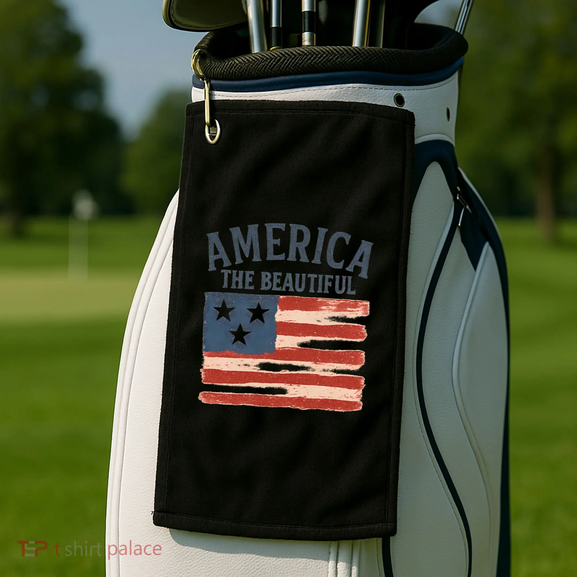 America The Beautiful Golf Towel