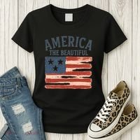 America The Beautiful Women's T-Shirt thumb 3