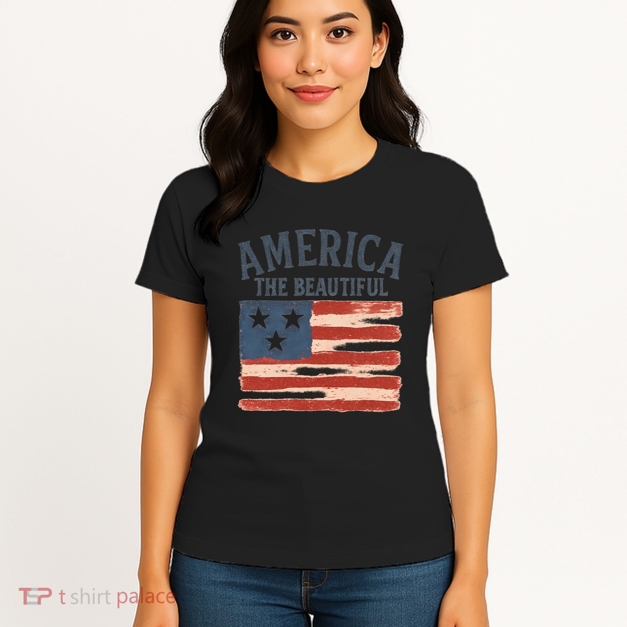 America The Beautiful Women's T-Shirt