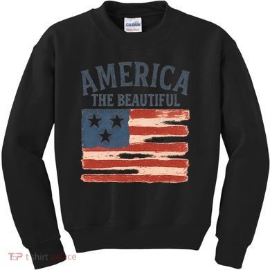 America The Beautiful Kids Sweatshirt