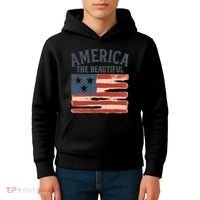 America The Beautiful Kids Hoodie thumb 4
