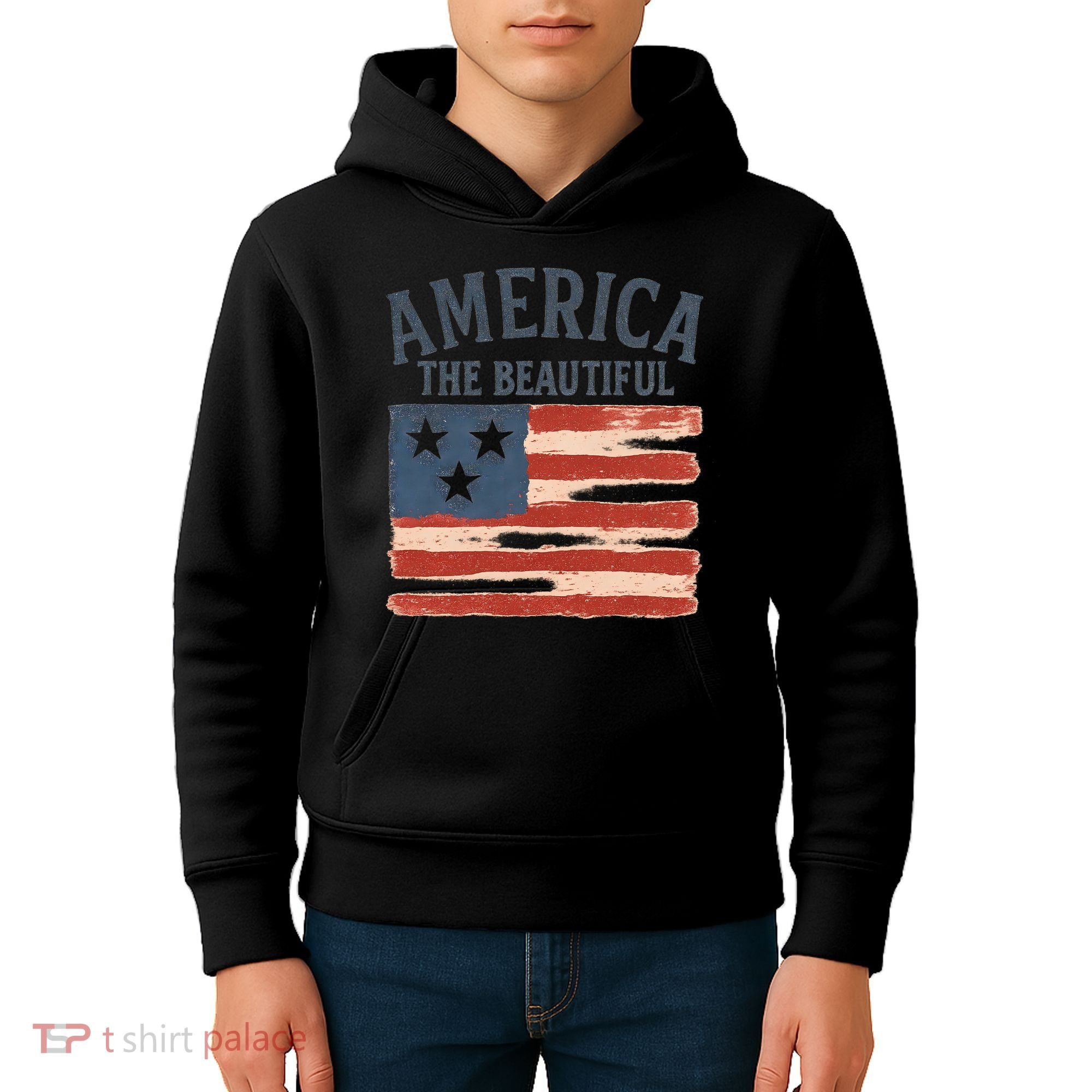America The Beautiful Kids Hoodie