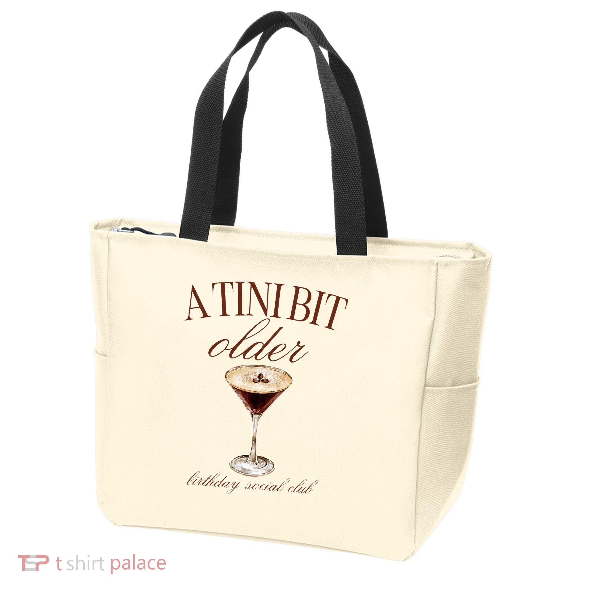 A Tini Bit Older Espresso Martini Birthday Matching Tote Bag