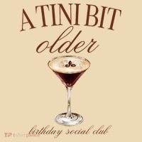 A Tini Bit Older Espresso Martini Birthday Matching Tote Bag thumb 4