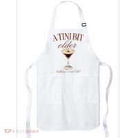 A Tini Bit Older Espresso Martini Birthday Matching Apron thumb 0