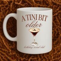 A Tini Bit Older Espresso Martini Birthday Matching Coffee Mug thumb 2