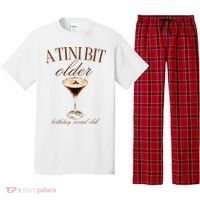 A Tini Bit Older Espresso Martini Birthday Matching Pajama Set thumb 0