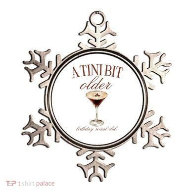 A Tini Bit Older Espresso Martini Birthday Matching Ornament