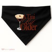 A Tini Bit Older Espresso Martini USA-Made Doggie Bandana thumb 0