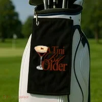 A Tini Bit Older Espresso Martini Golf Towel thumb 2