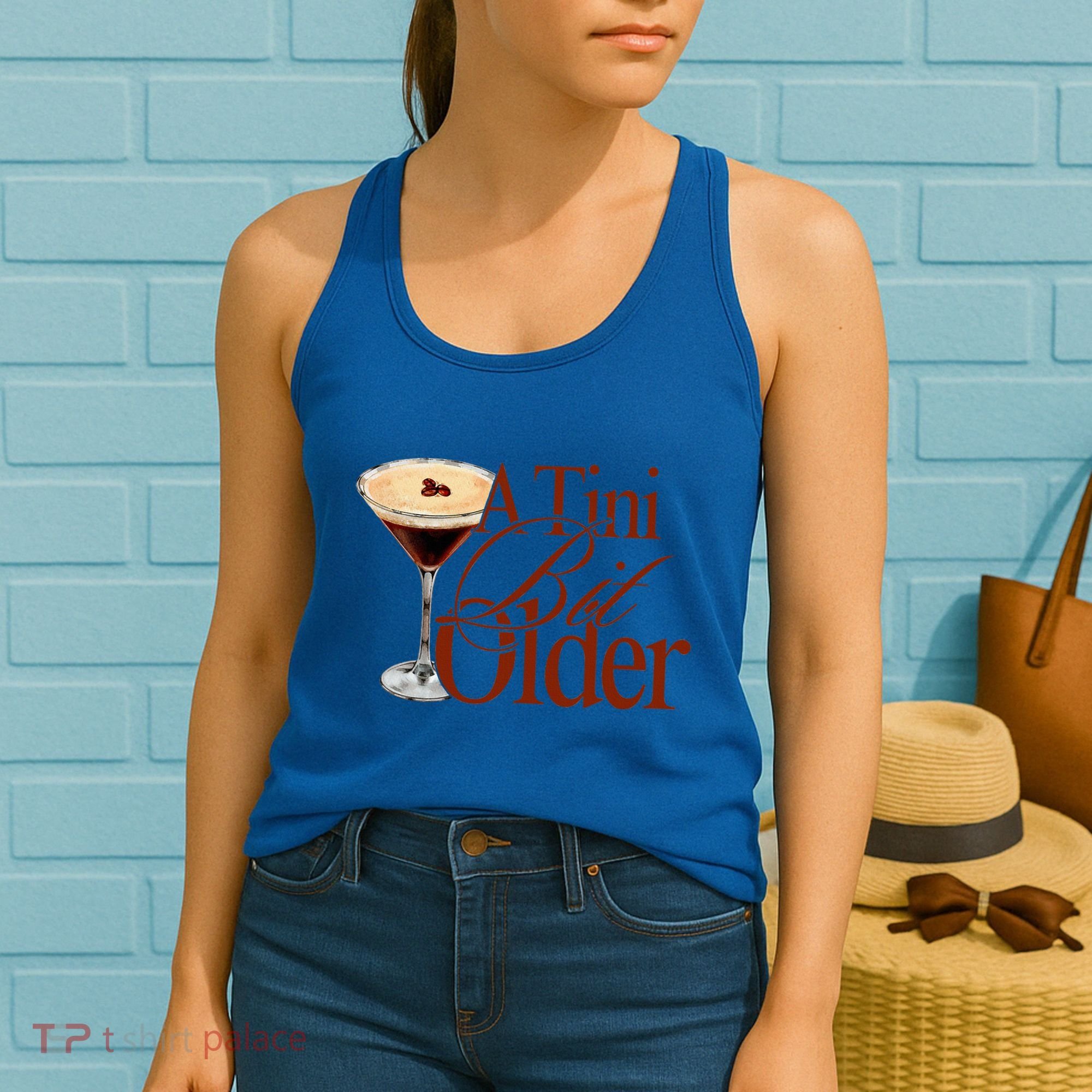 A Tini Bit Older Espresso Martini Women's Tank Top