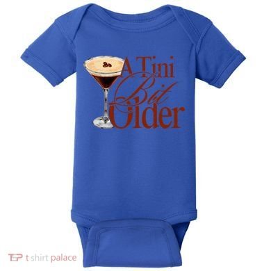 A Tini Bit Older Espresso Martini Baby Bodysuit