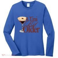 A Tini Bit Older Espresso Martini Women's Long Sleeve Shirt thumb 0