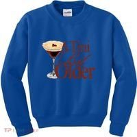 A Tini Bit Older Espresso Martini Kids Sweatshirt thumb 0