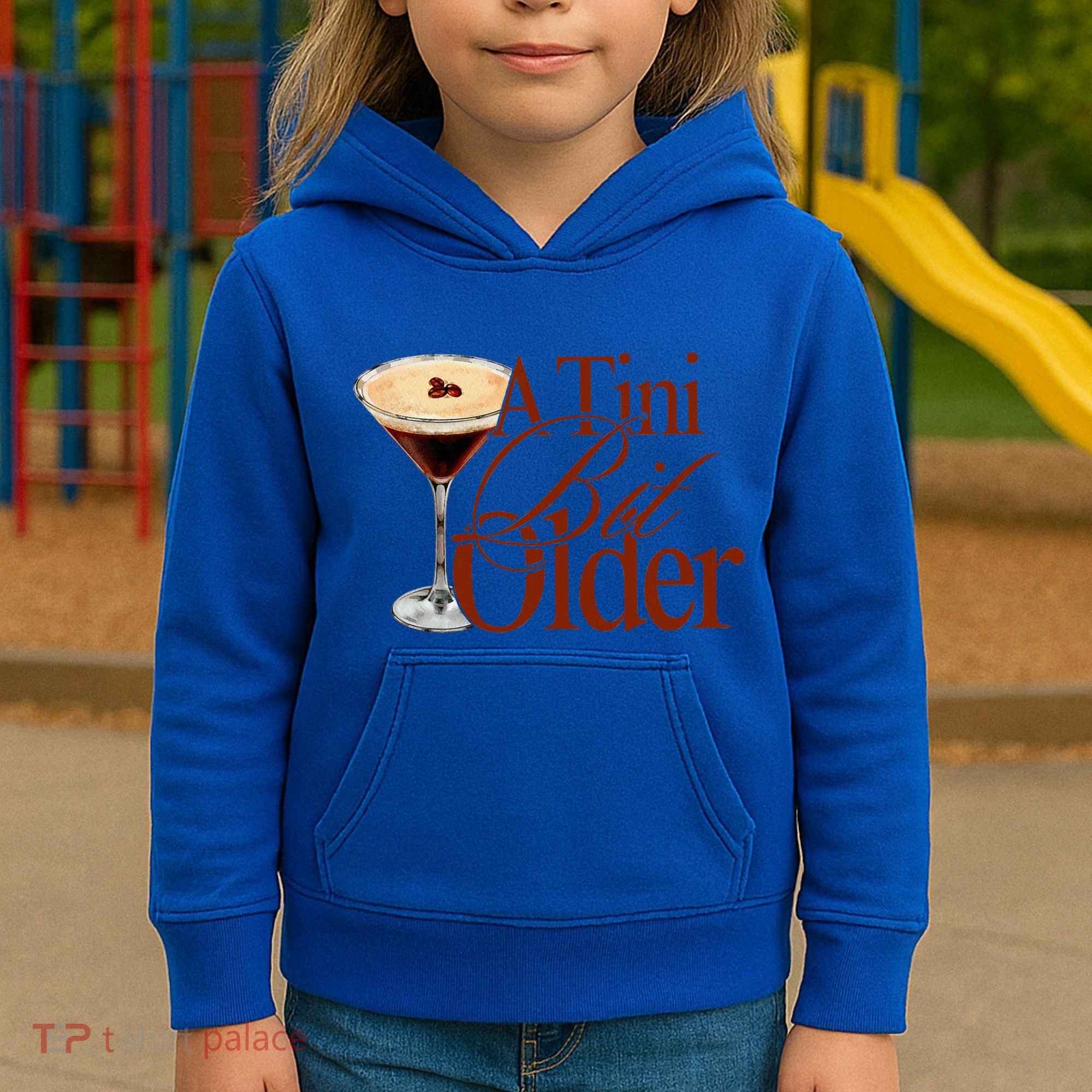 A Tini Bit Older Espresso Martini Kids Hoodie
