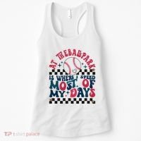 At The Ballpark Is Where I Spend Most Of My Days Women's Tank Top thumb 0