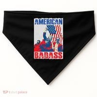 American Trump Badass USA-Made Doggie Bandana thumb 0
