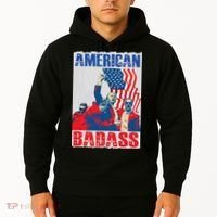 American Trump Badass Hoodie thumb 2