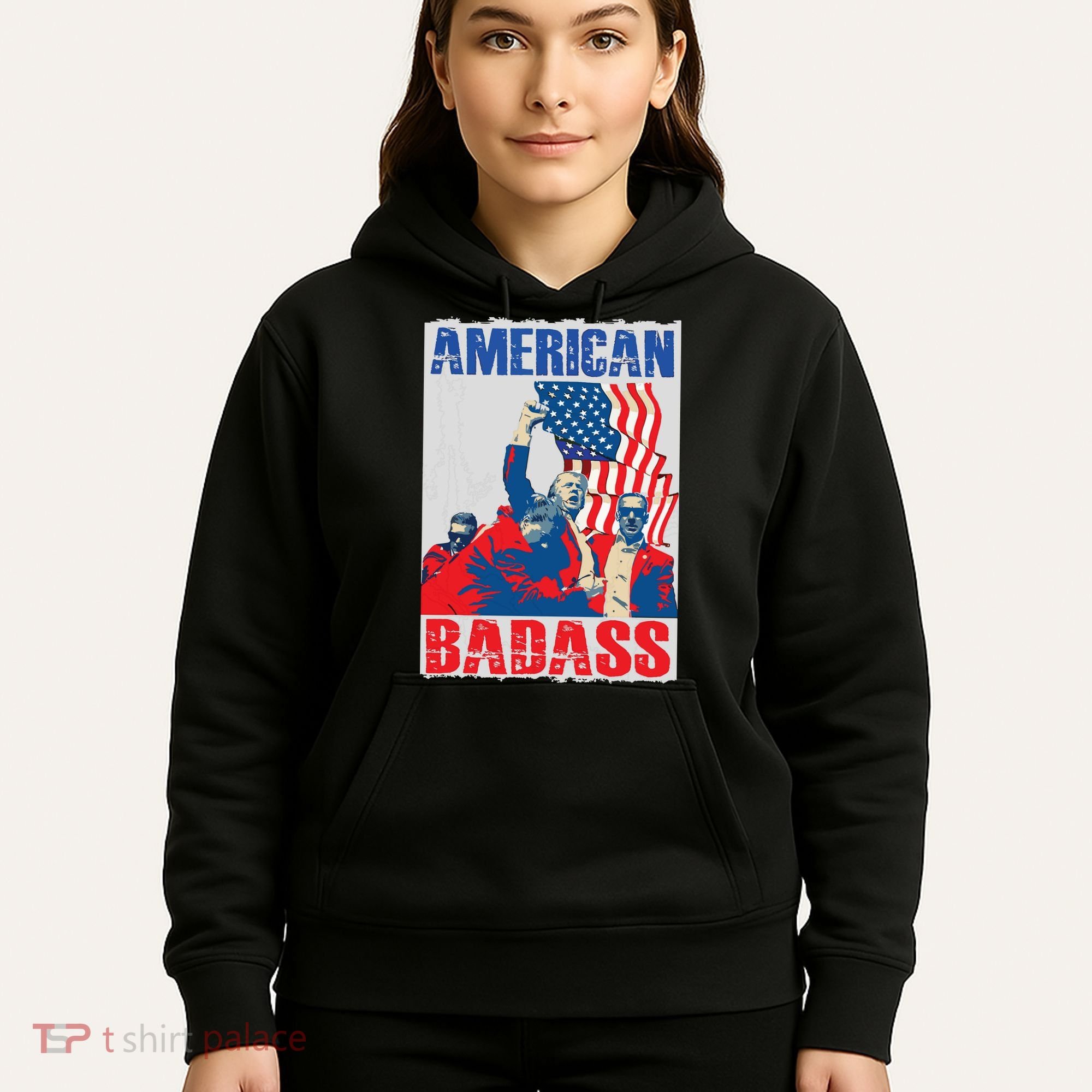 American Trump Badass Hoodie
