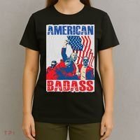 American Trump Badass T-Shirt thumb 4