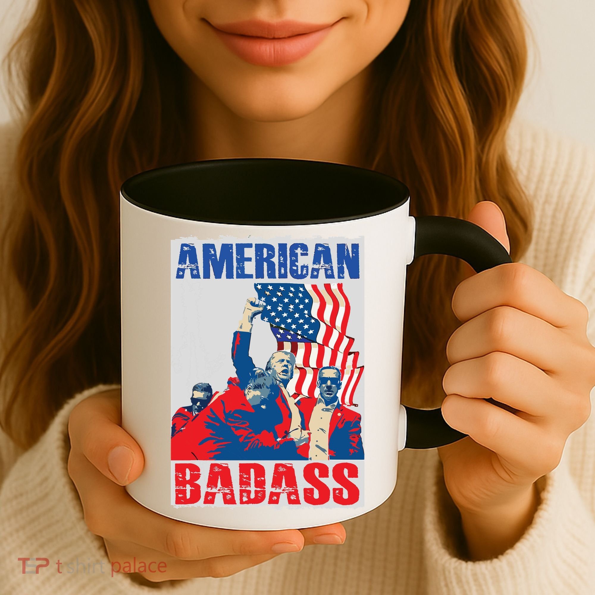 American Trump Badass Coffee Mug