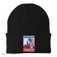 American Trump Badass Beanie thumb 0